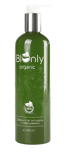 Odzywczy zel. pod prysznic z olejem makowym BIOnly organic 400ml