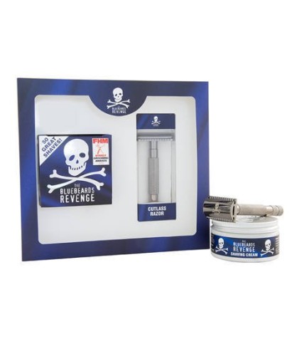 SHAVING CREAM & CUTLASS RAZOR KIT Bluebeards Revenge