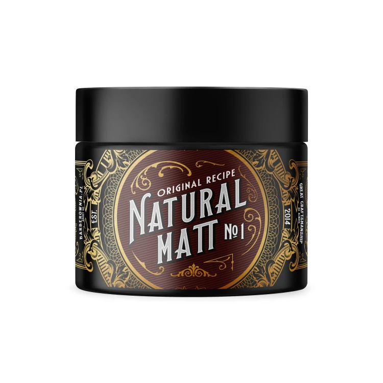 NATURAL MATT DRESSING POMADE Lucjans Barber Shop