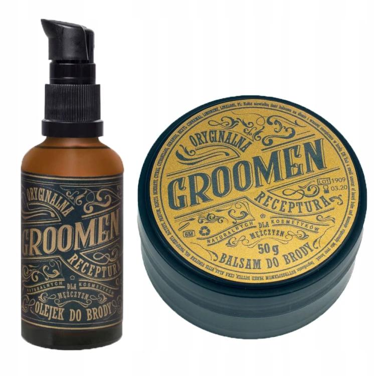 GROOMEN-Zestaw-do-Brody-Olejek-50-ml-Balsam-50-g