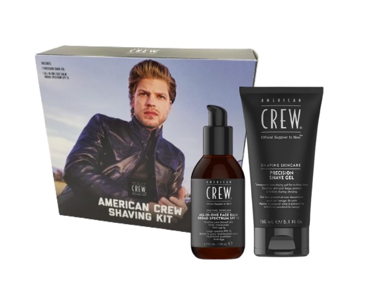 Zestaw do golenia SHAVING KIT PRECISION SHAVE GEL + FACE BALM American Crew