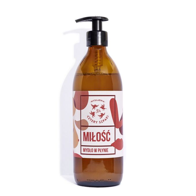 Mydlo w plynie MILOSC 4szpaki 500ml