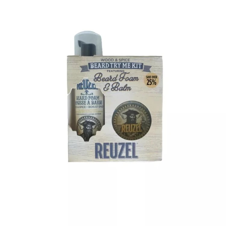 Zestaw do brody TRY ME KIT BEARD WOOD&SPICE Reuzel