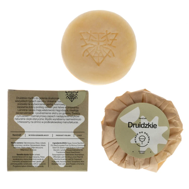 RareCraft Druidzkie mydlo do golenia 110g