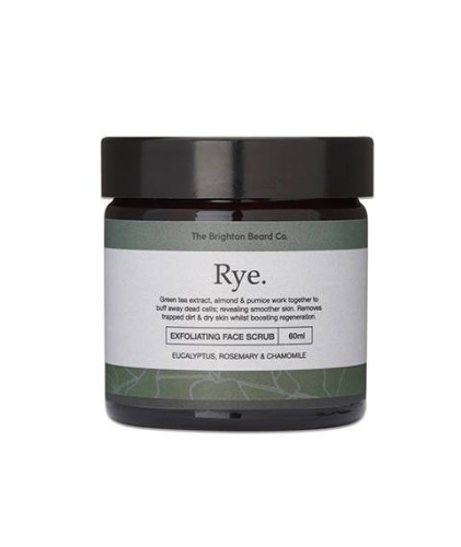 THE BRIGHTON BEARD CO-RYE EXFOLIATING FACE SCRUB PEELING DO TWARZY 60ml