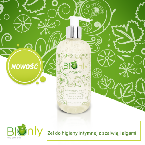Zel do higieny intymnej z szalwia i algami BIOnly organic